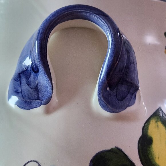 Vintage Caffè Jar Hand Made in Italy & Hand Painted by Ceramiche Il Ponte, Prop - Picture 4 of 4